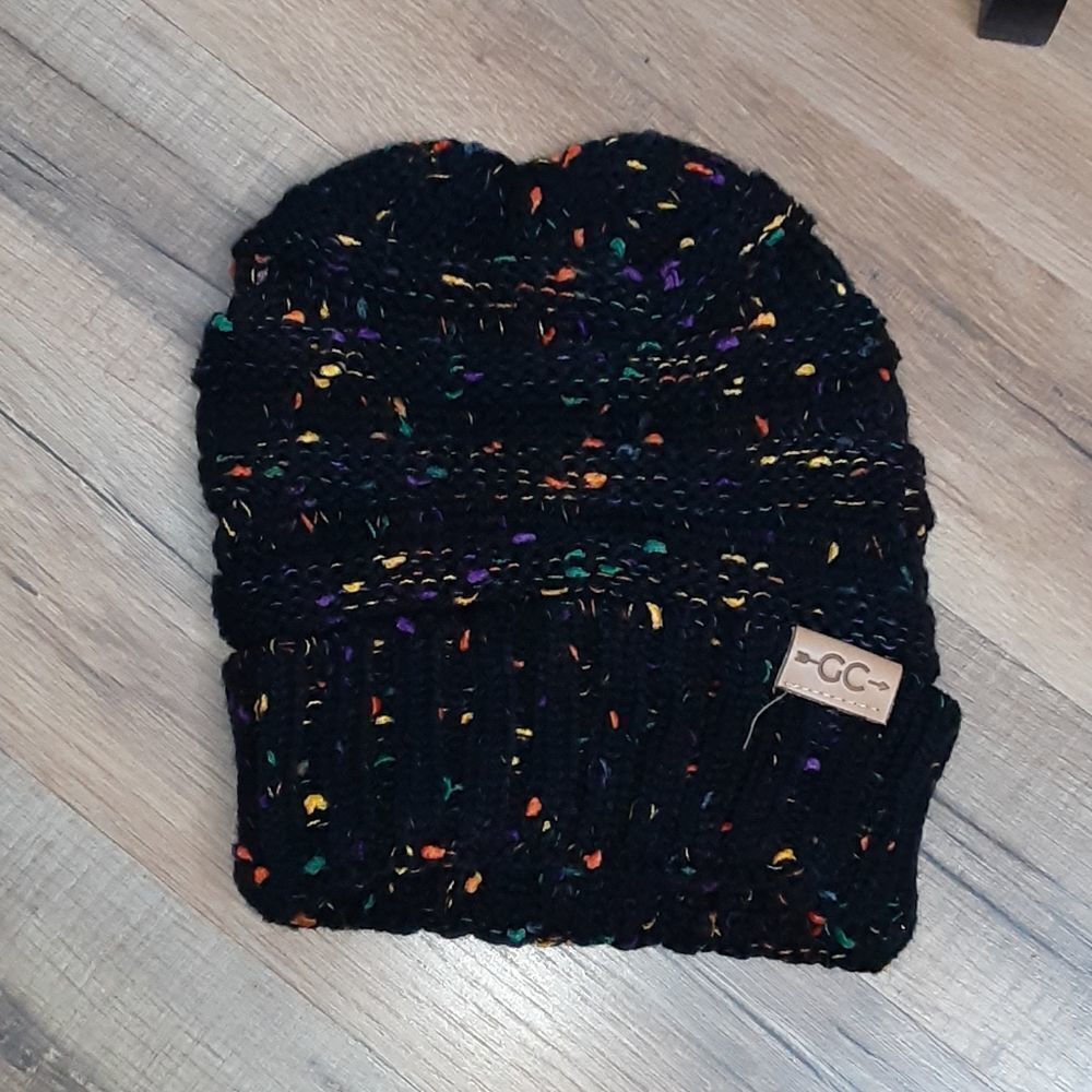 GC Black Sprinkle Beanie